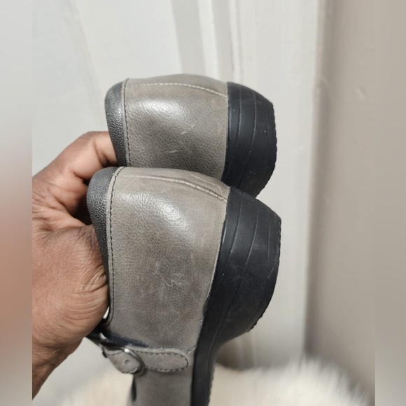 Dansko Shoes Fawna Mary Jane Gray Soft Leather Size 38 - Picture 7 of 9